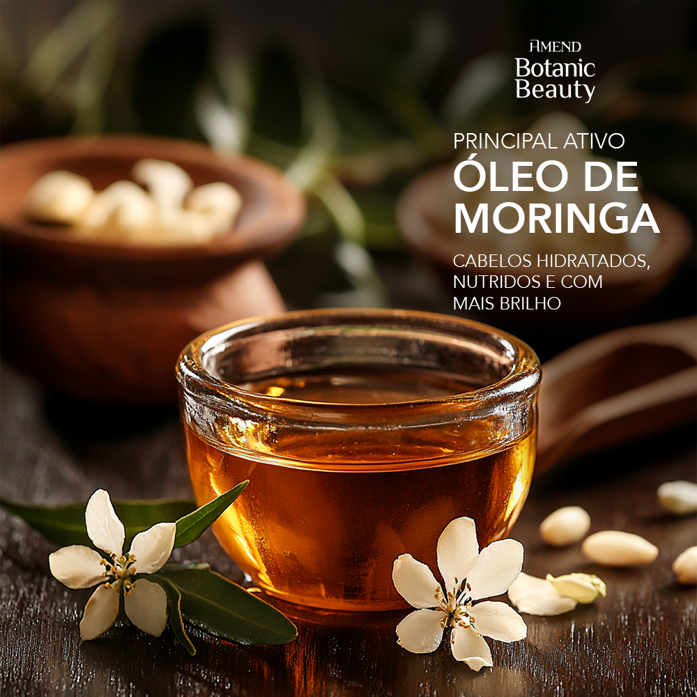 Kit Amend Botanic Beauty Óleo de Moringa | 3 produtos